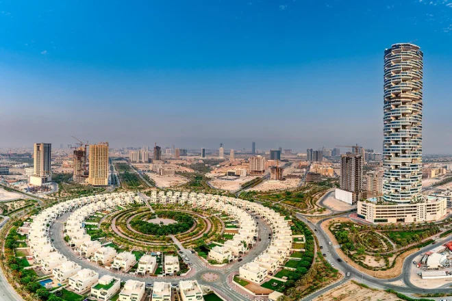 Jumeirah Village Circle — site photo